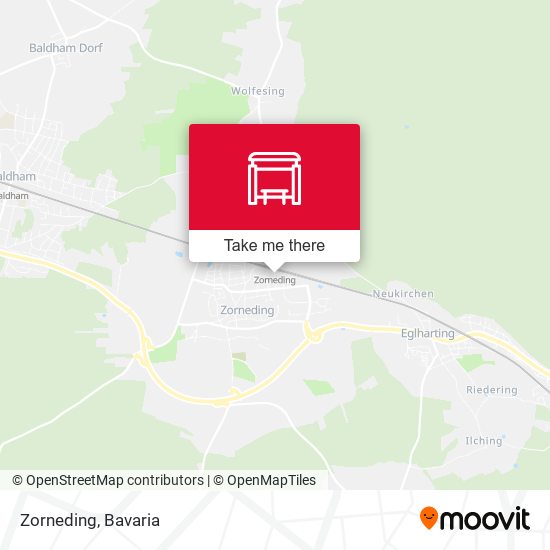 Карта Zorneding