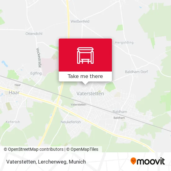 Карта Vaterstetten, Lerchenweg