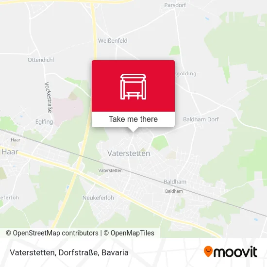 Карта Vaterstetten, Dorfstraße