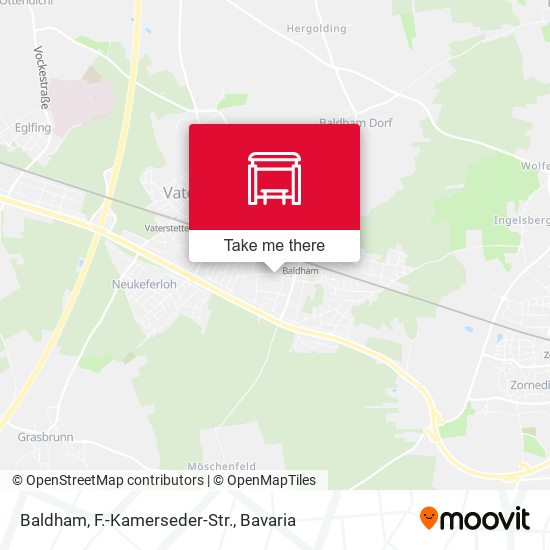 Карта Baldham, F.-Kamerseder-Str.