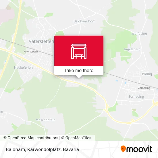 Карта Baldham, Karwendelplatz