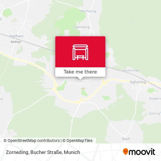 Zorneding, Bucher Straße map