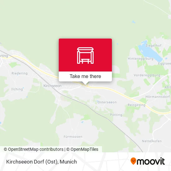 Карта Kirchseeon Dorf (Ost)