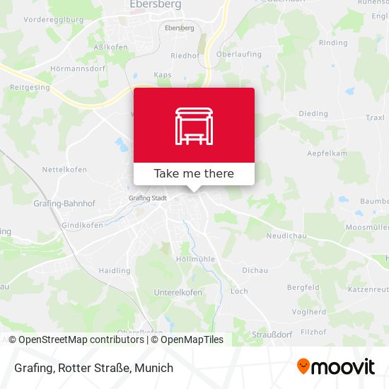 Карта Grafing, Rotter Straße