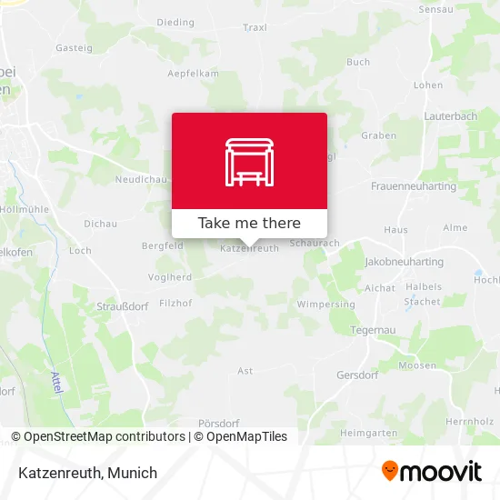 Карта Katzenreuth