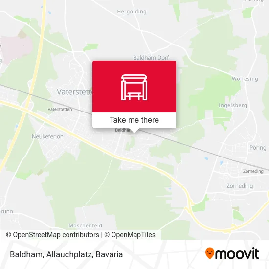 Карта Baldham, Allauchplatz