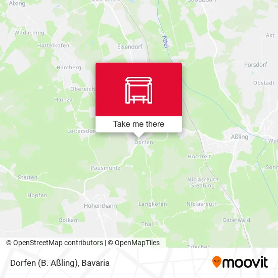 Карта Dorfen (B. Aßling)