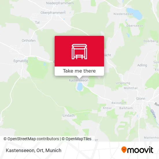 Карта Kastenseeon, Ort