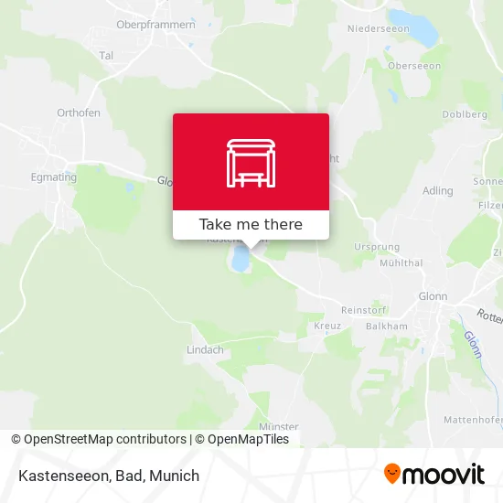 Карта Kastenseeon, Bad
