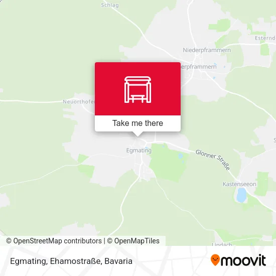 Карта Egmating, Ehamostraße