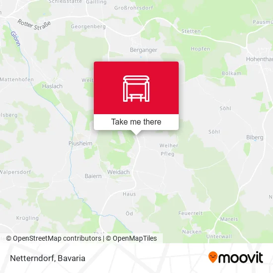 Карта Netterndorf