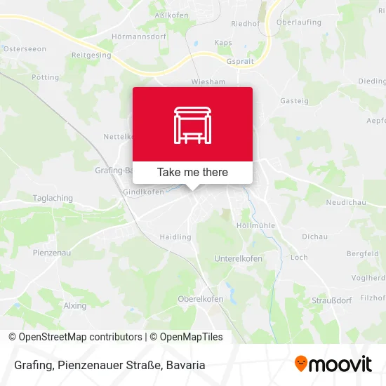 Карта Grafing, Pienzenauer Straße