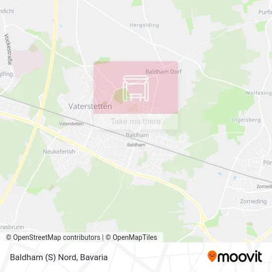 Карта Baldham (S) Nord