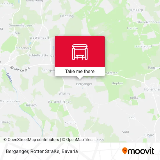 Карта Berganger, Rotter Straße