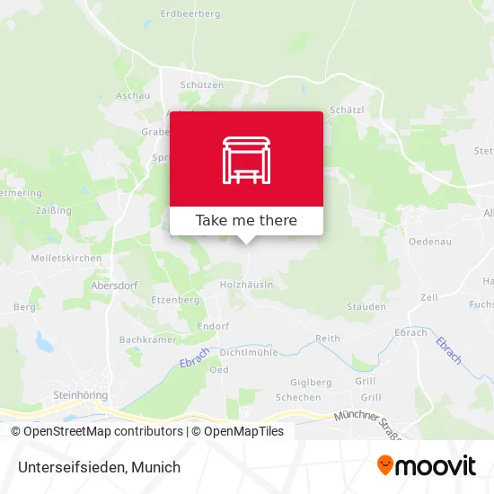 Карта Unterseifsieden