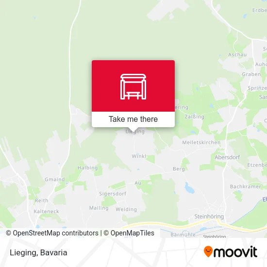 Карта Lieging
