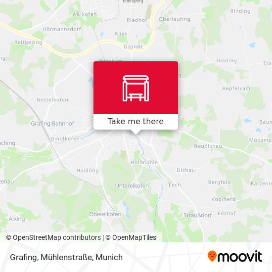 Grafing, Mühlenstraße map