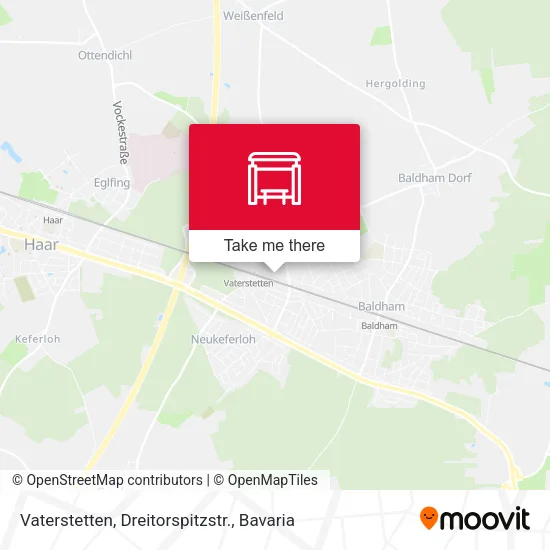 Карта Vaterstetten, Dreitorspitzstr.