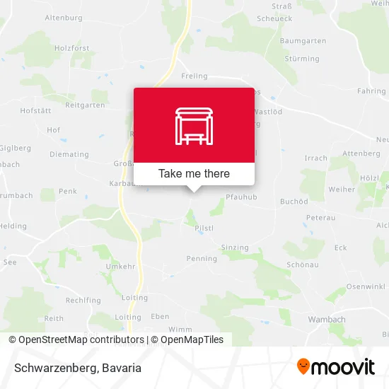 Карта Schwarzenberg