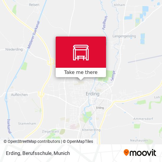 Erding, Berufsschule map