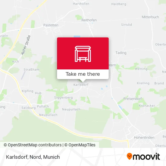 Карта Karlsdorf, Nord