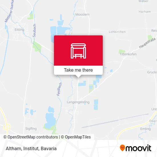 Altham, Institut map