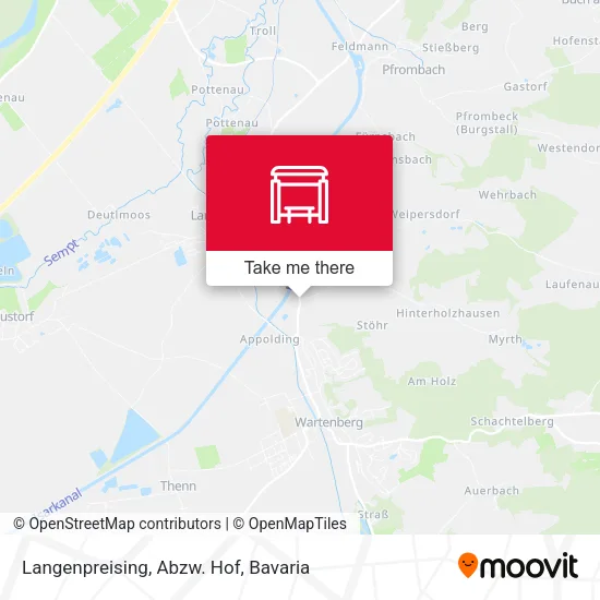 Карта Langenpreising, Abzw. Hof