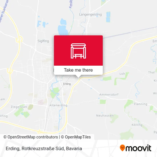 Карта Erding, Rotkreuzstraße Süd