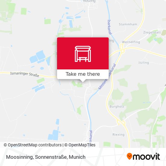 Moosinning, Sonnenstraße map