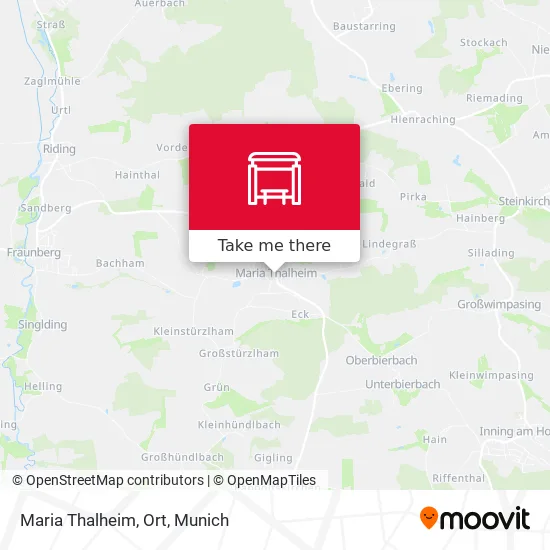 Карта Maria Thalheim, Ort