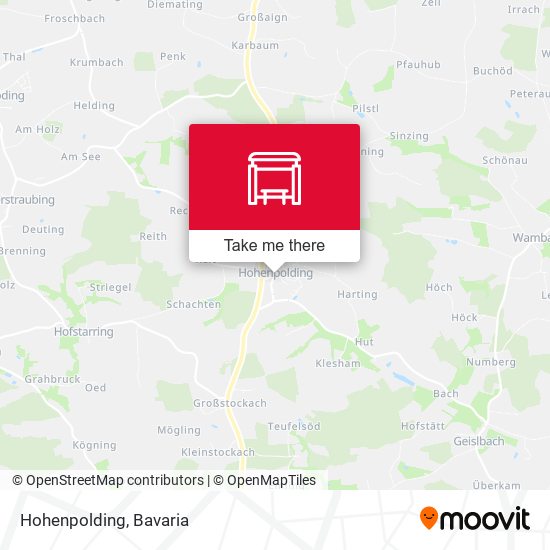 Карта Hohenpolding