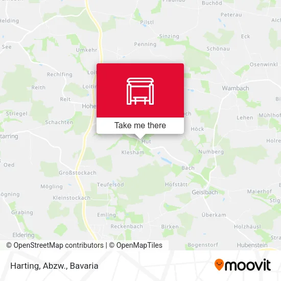 Harting, Abzw. map
