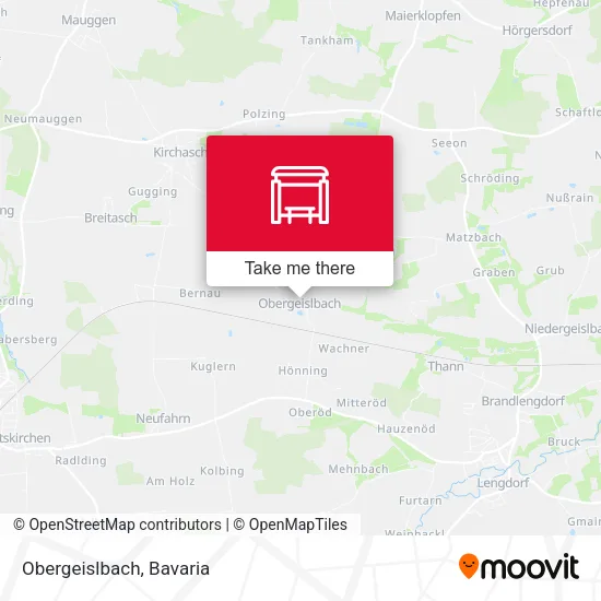 Карта Obergeislbach