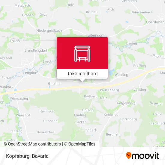 Карта Kopfsburg
