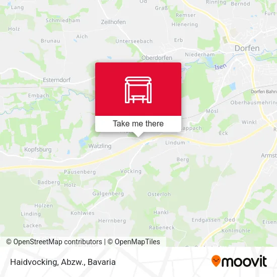 Карта Haidvocking, Abzw.