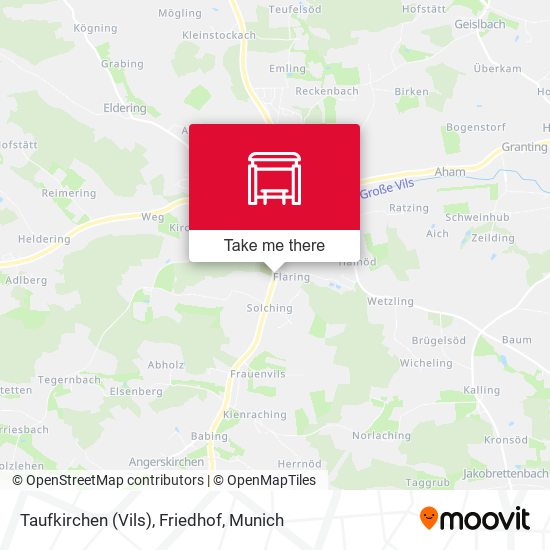 Taufkirchen (Vils), Friedhof map