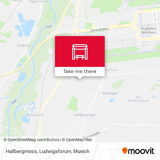Hallbergmoos, Ludwigsforum map