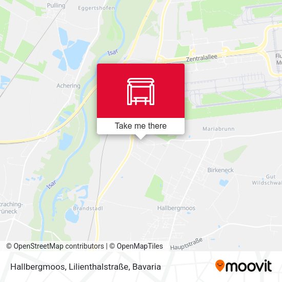 Hallbergmoos, Lilienthalstraße map