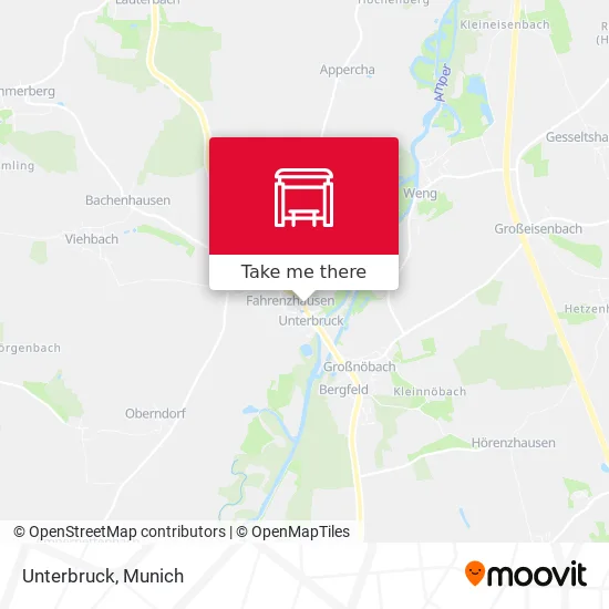 Карта Unterbruck