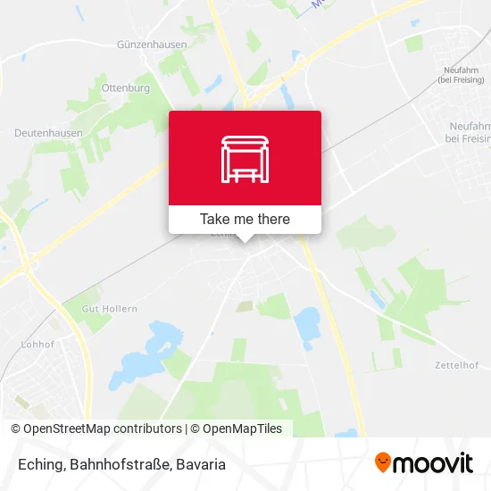 Карта Eching, Bahnhofstraße