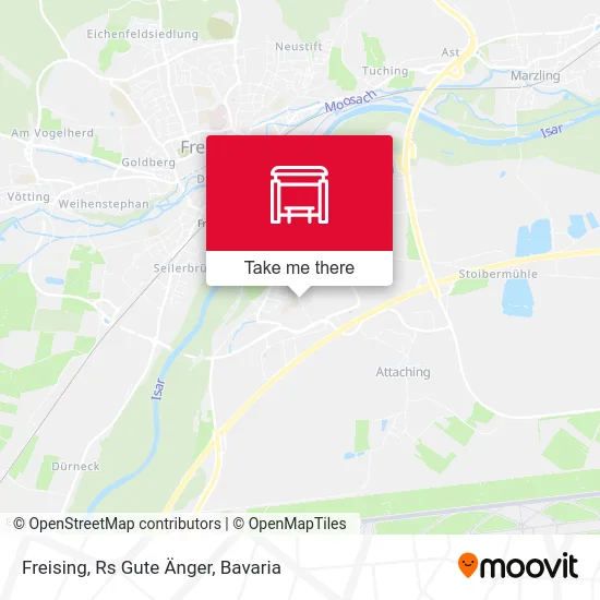 Карта Freising, Rs Gute Änger