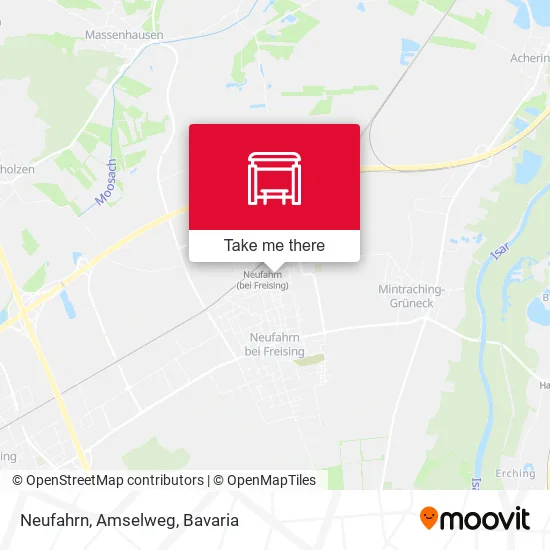 Карта Neufahrn, Amselweg