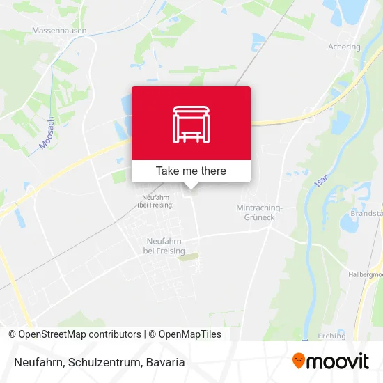 Карта Neufahrn, Schulzentrum