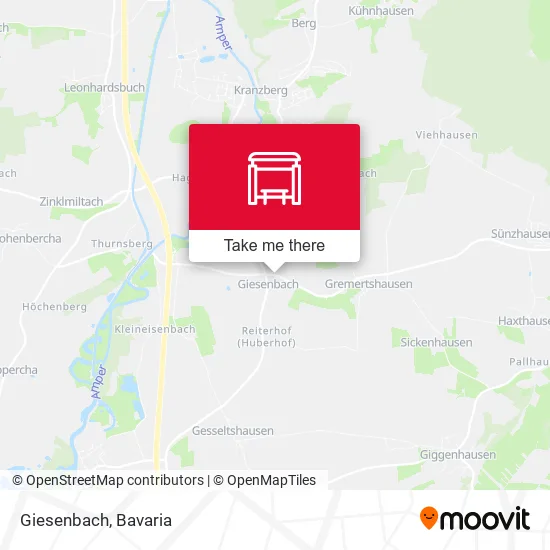 Карта Giesenbach