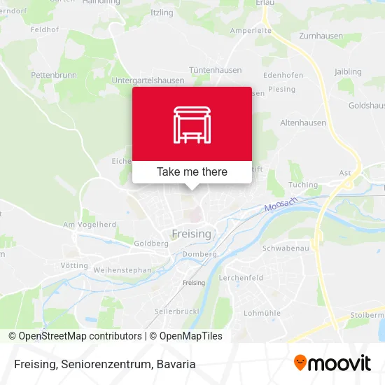 Карта Freising, Seniorenzentrum