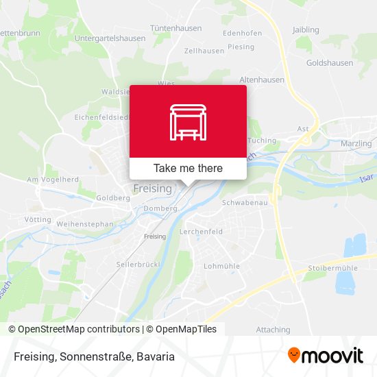 Freising, Sonnenstraße map