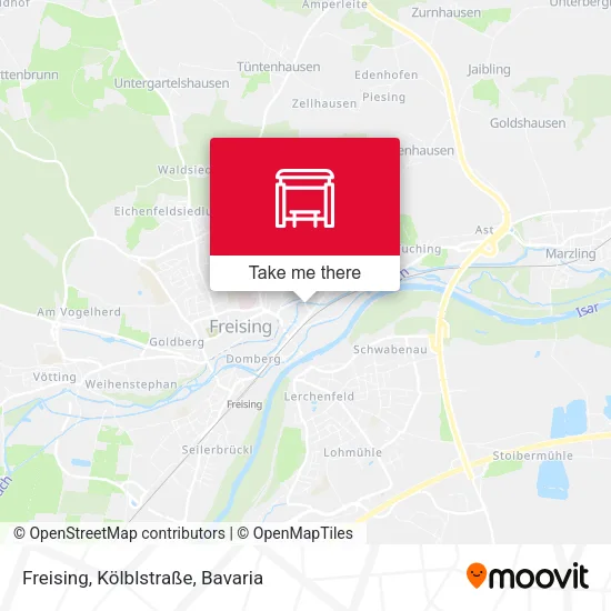 Карта Freising, Kölblstraße