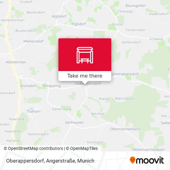Oberappersdorf, Angerstraße map