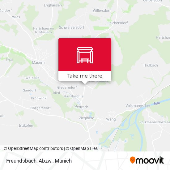 Карта Freundsbach, Abzw.