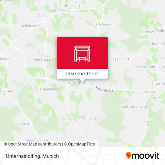 Карта Unterhaindlfing